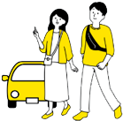 駐車場利用者イメージイラスト